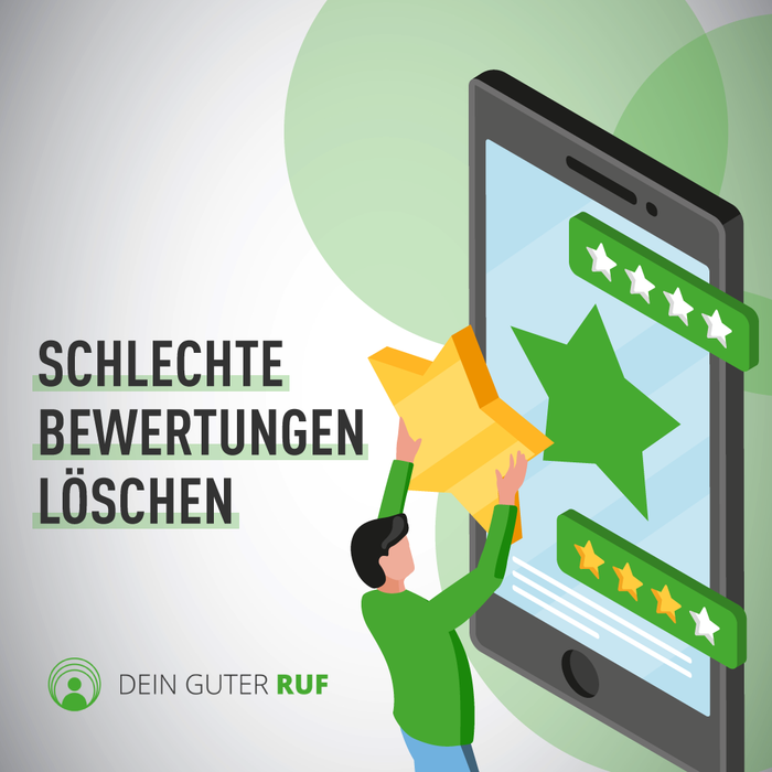Bewertungen löschen - Einmalservice