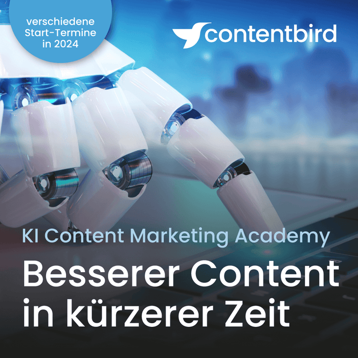 KI Content Marketing Academy 06.11.2024