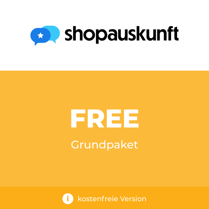 Shopauskunft Free [Kostenfrei]